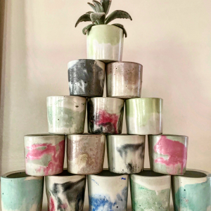 Concrete Succulent Pots